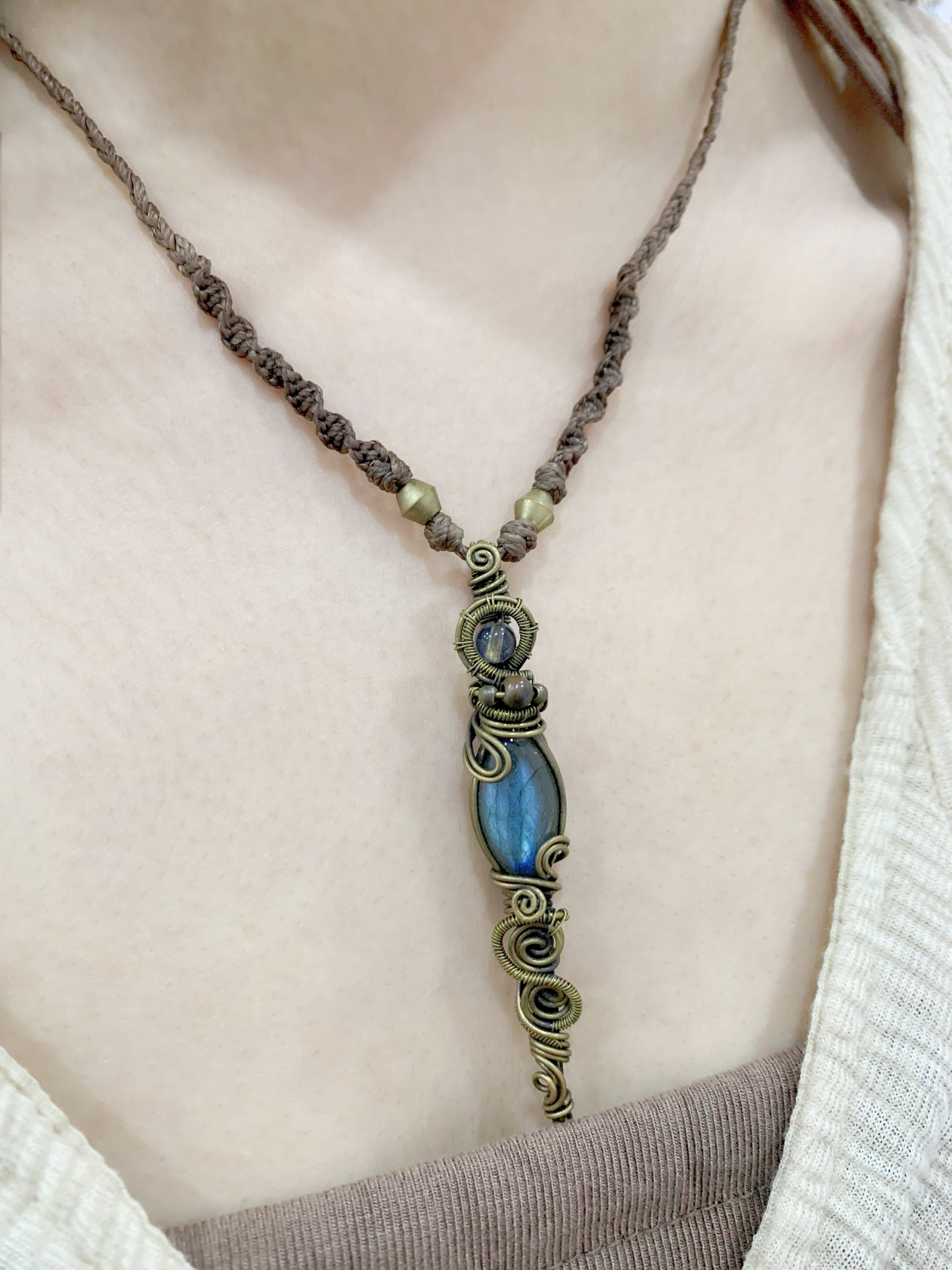 Starlit Galaxy Guardian Necklace