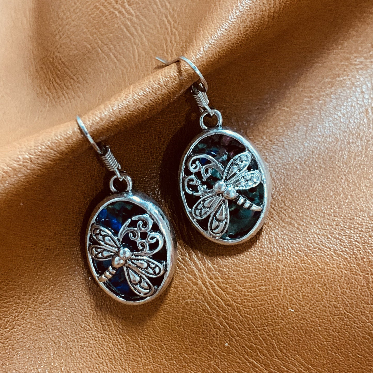Dragonfly Collection - Whimsical Dragonfly Dangle Earrings | Boho Nature Inspired Jewelry | Vintage Insect Statement Earrings| Handmade Drop Earrings| Gift for Her