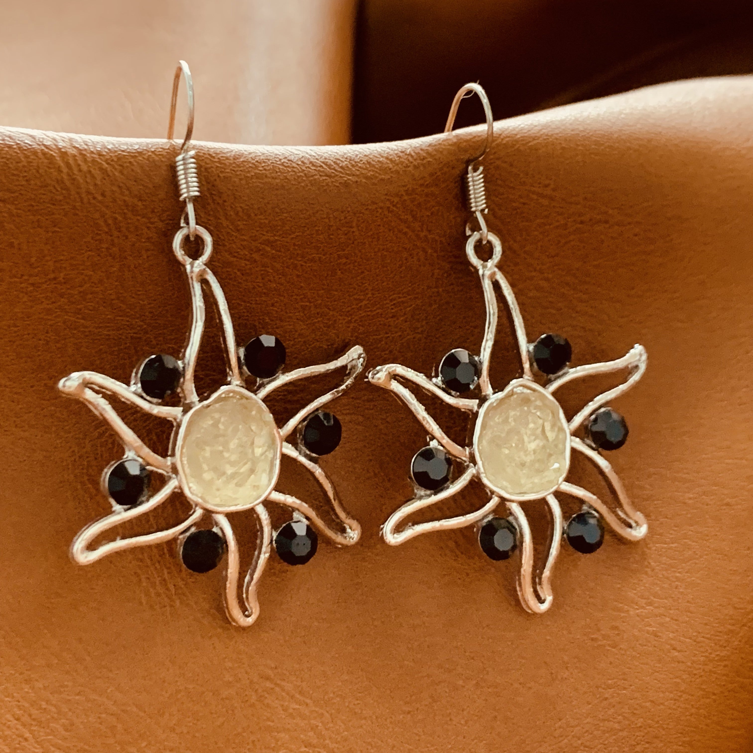 Moonstone Celestial Earrings