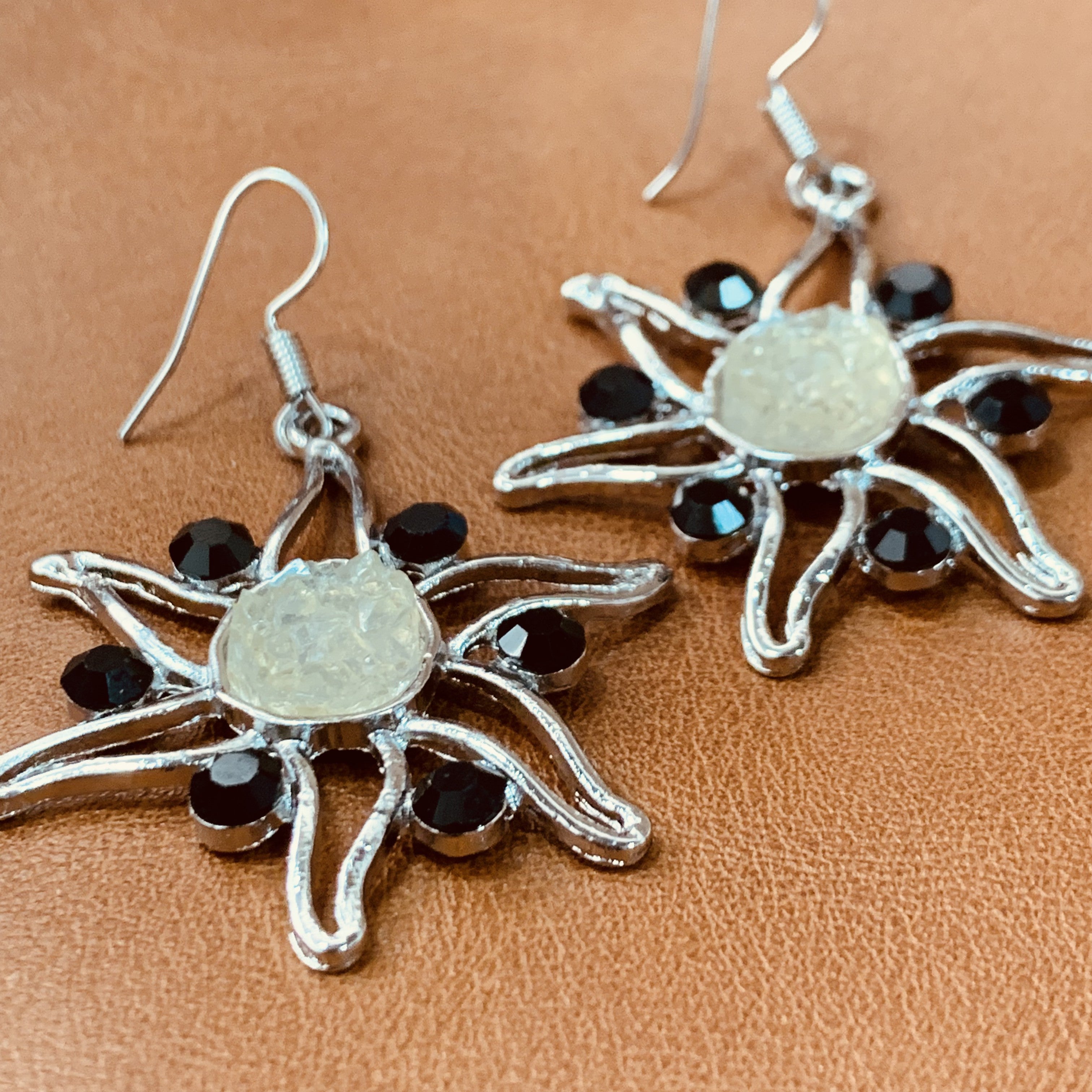 Moonstone Celestial Earrings