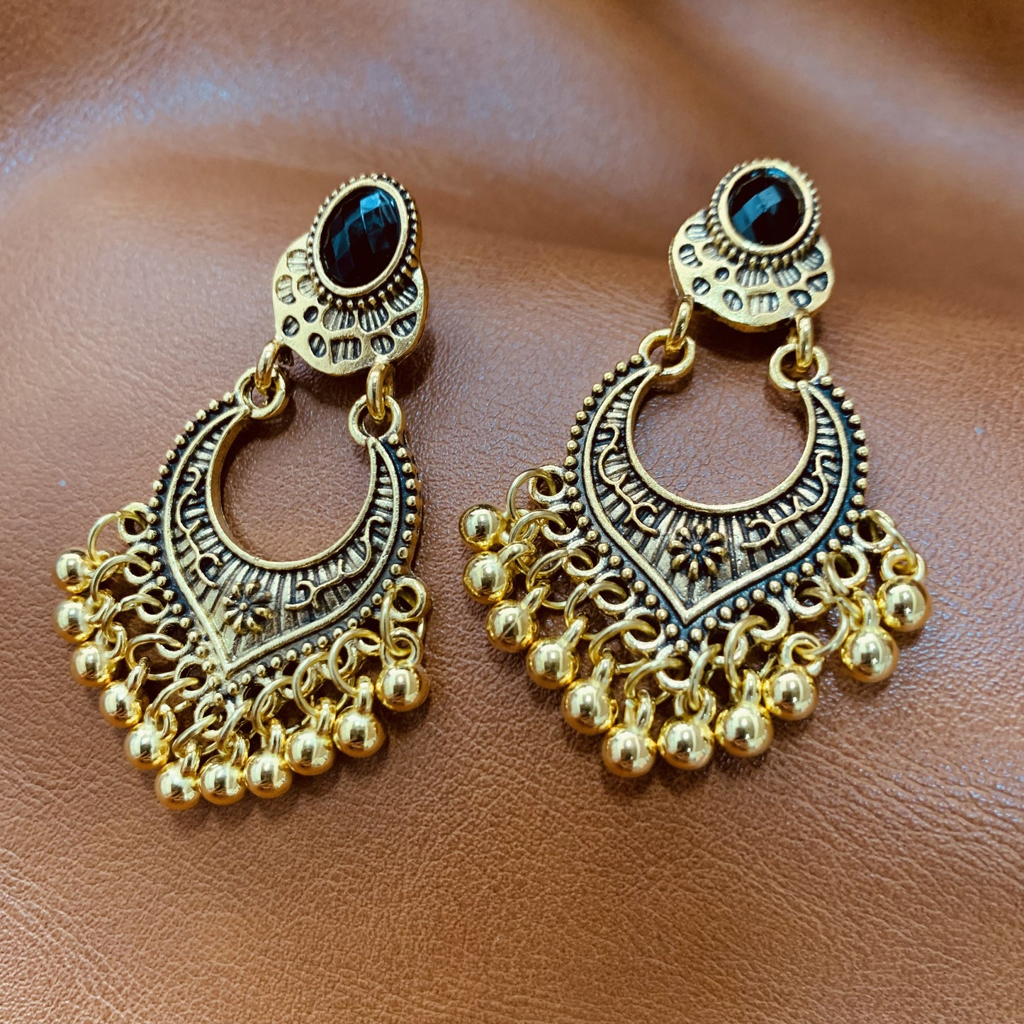 Bohemian Earrings | Teardrop Tassel Earrings | Large Chandelier Earrings | Long Drop Earrings | Boho Vintage Earrings | Gift For Her