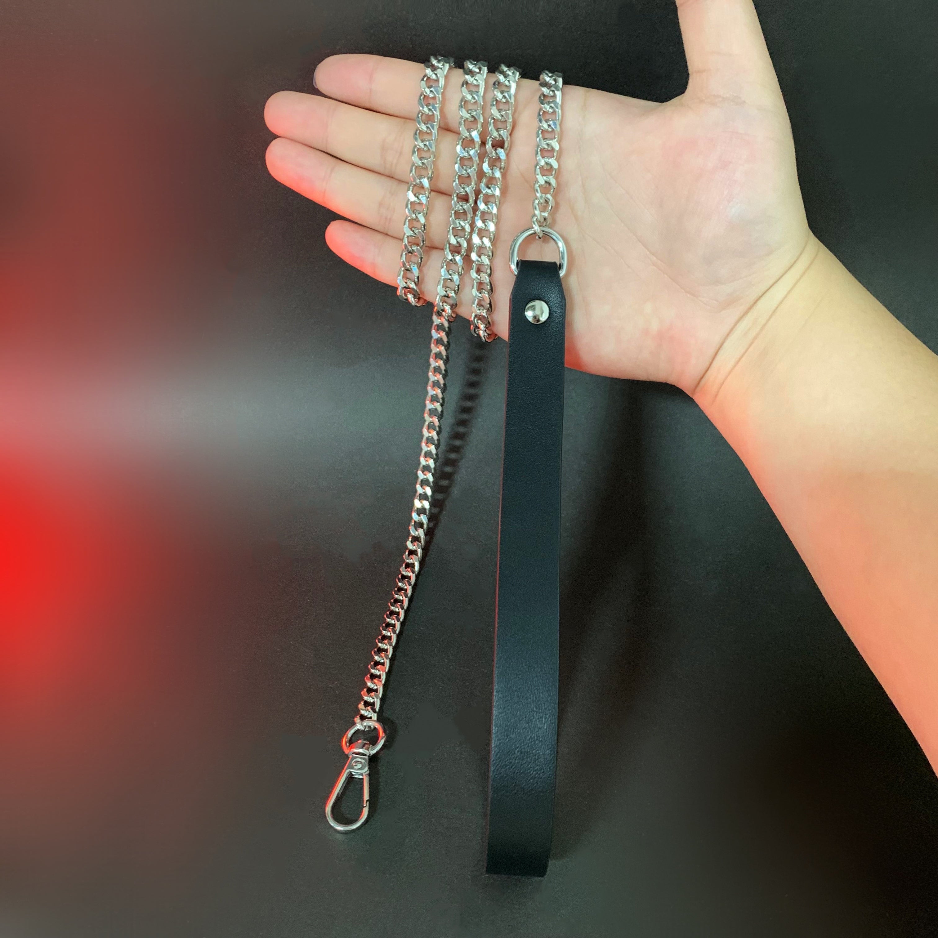 Black Choker & Leash Set