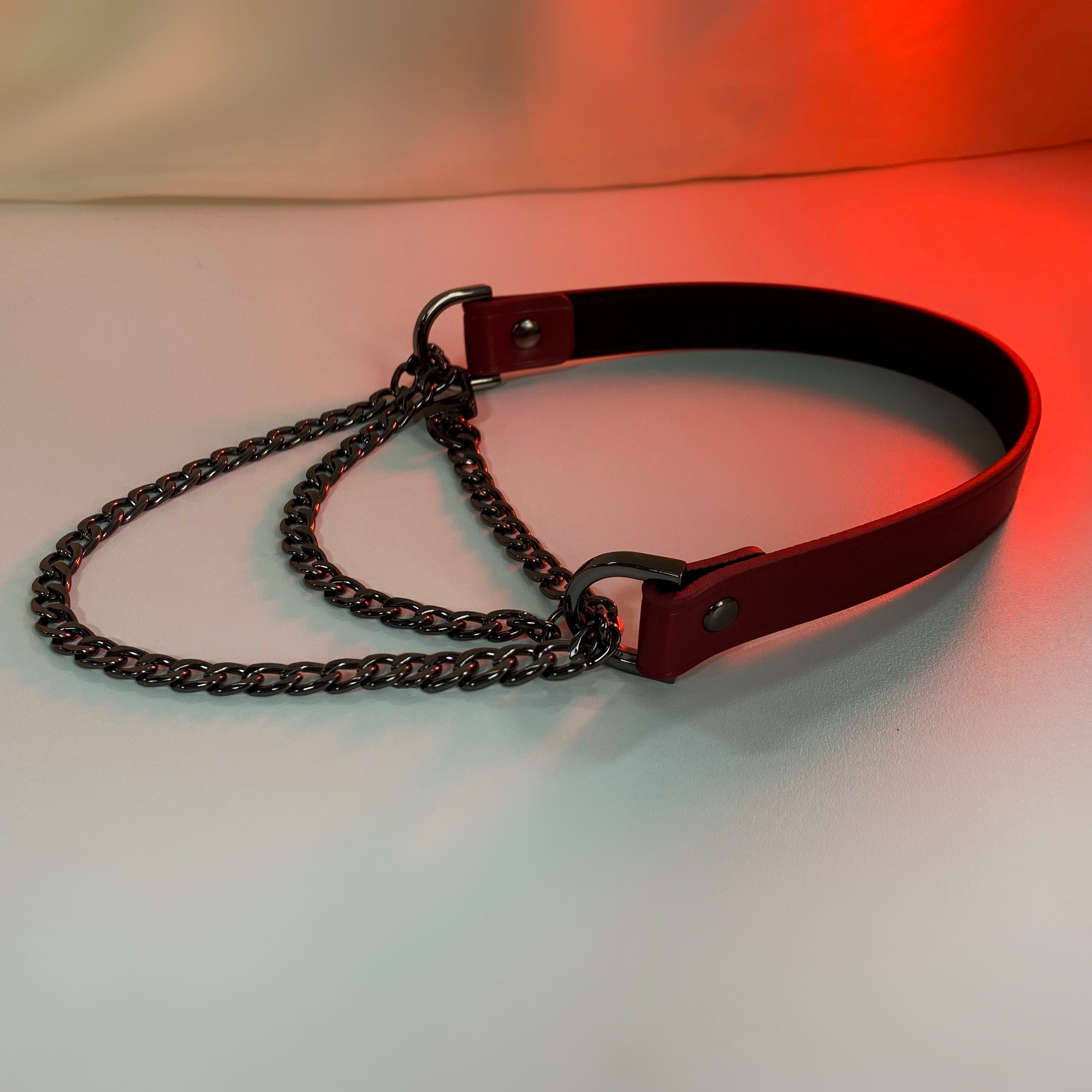 Leather Choker Necklace | Cosplay Accessories