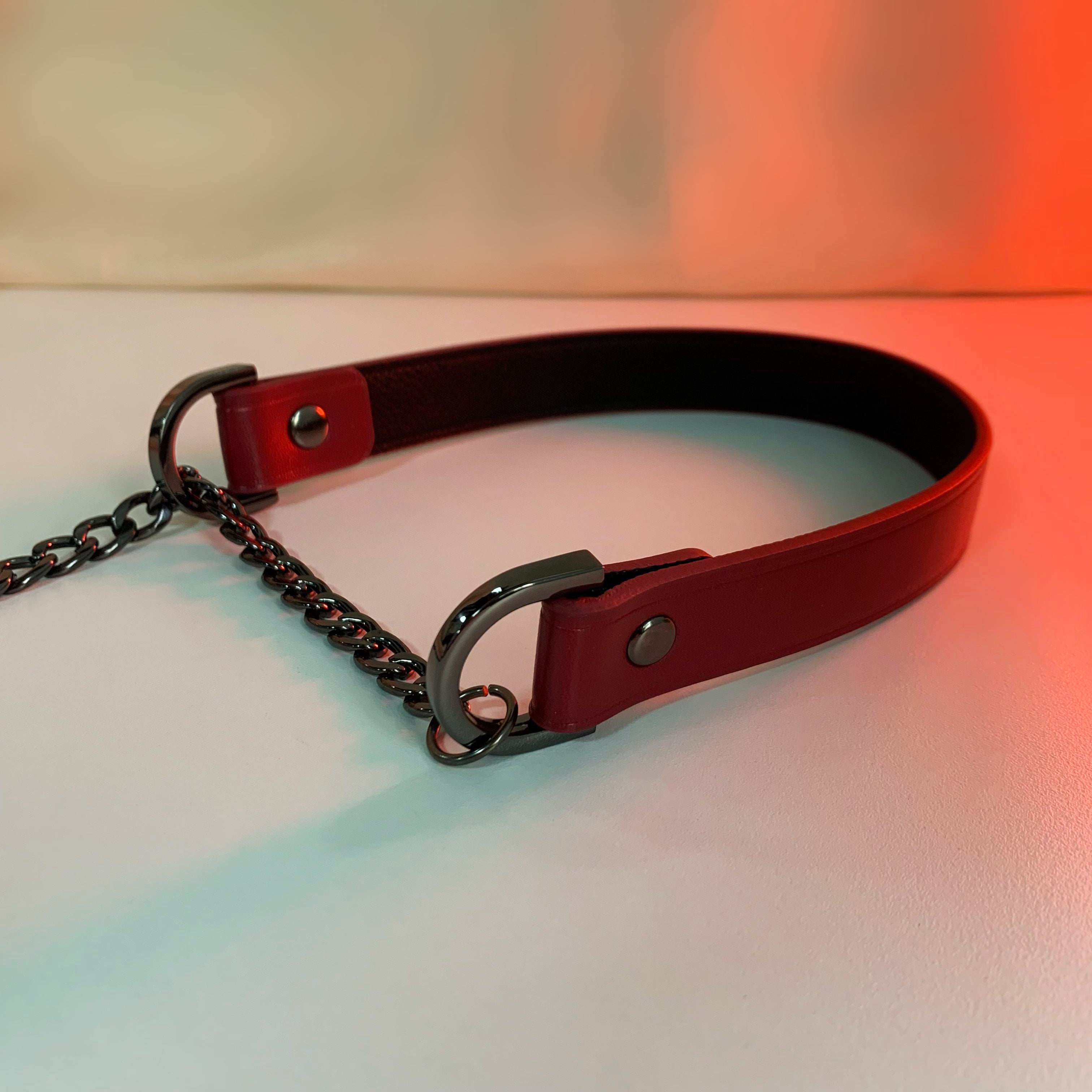 Leather Choker Necklace | Cosplay Accessories