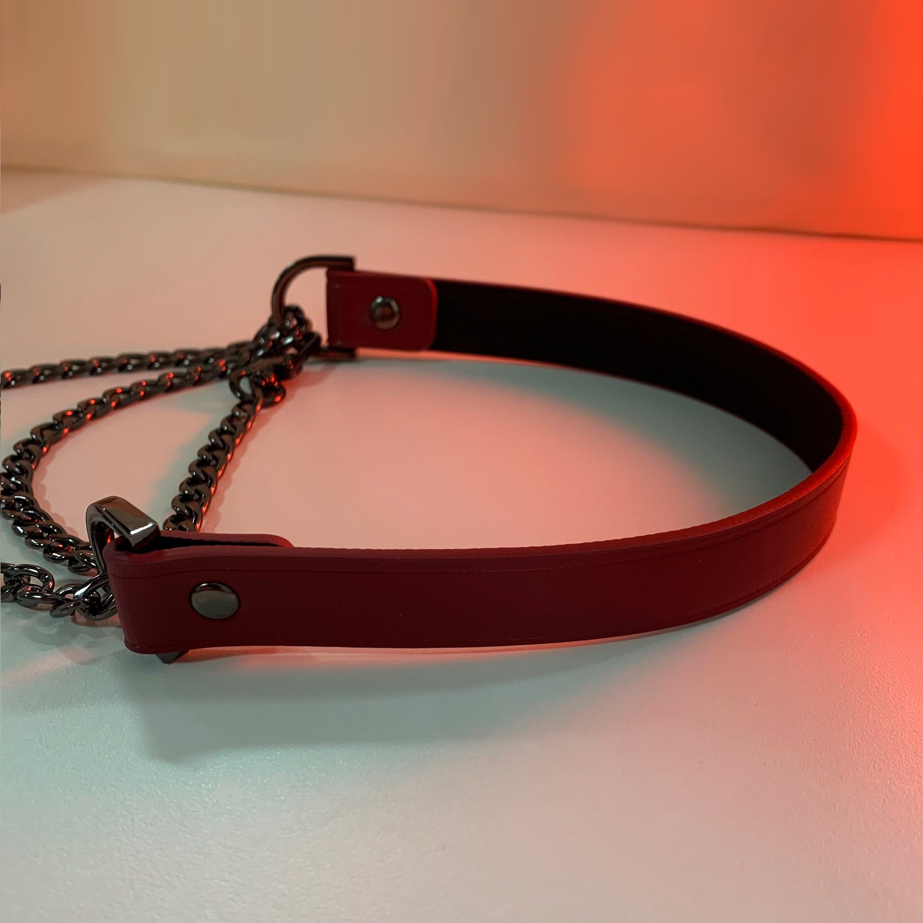 Leather Choker Necklace | Cosplay Accessories