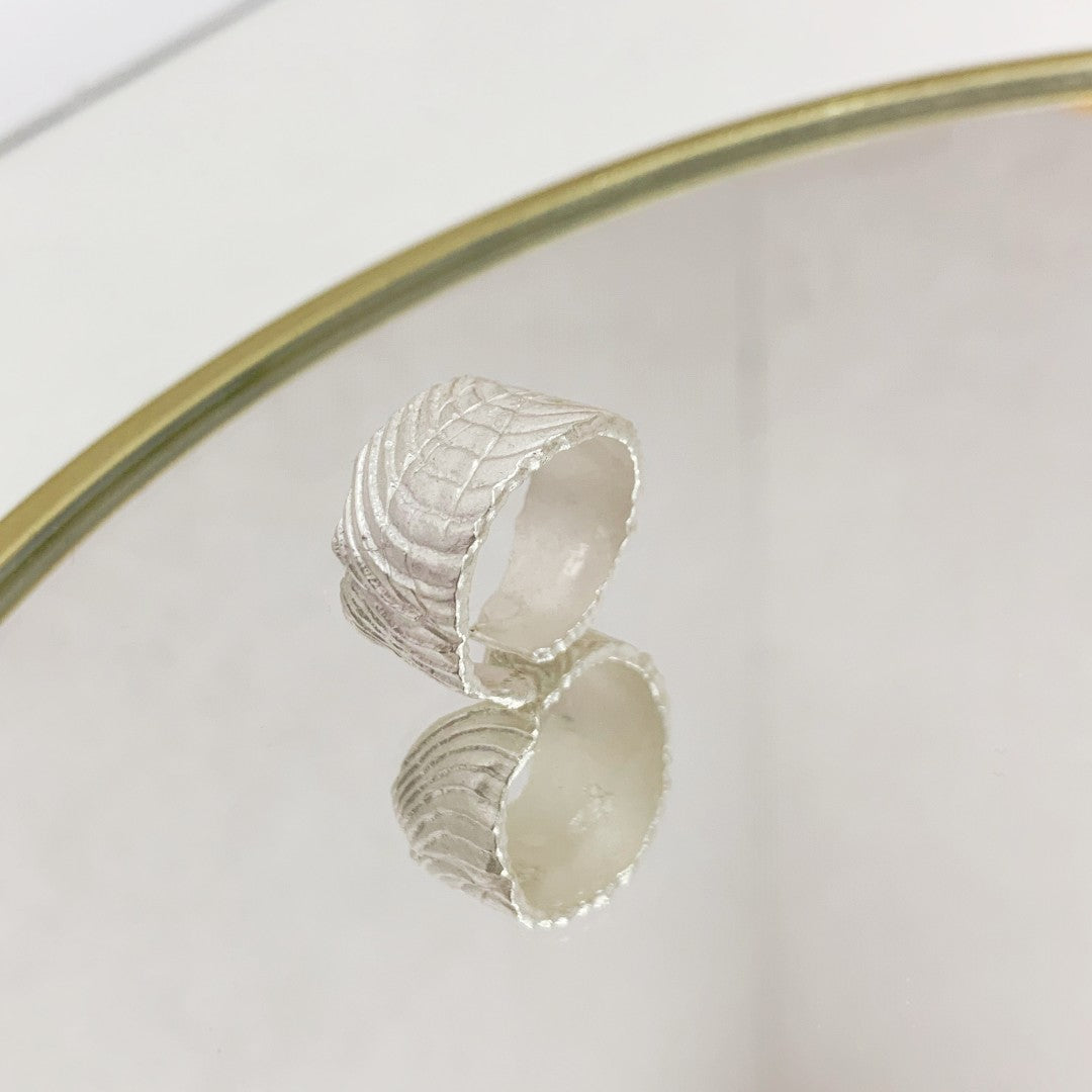 Silver Open End Ring