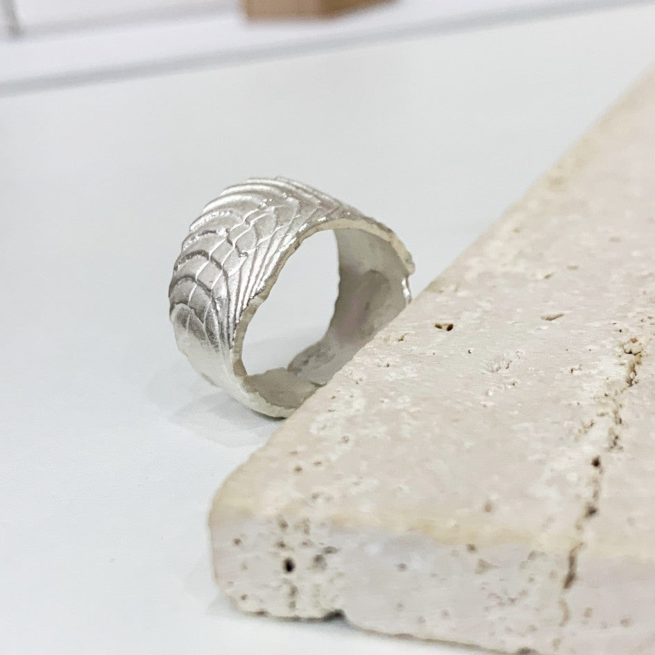 Silver Open End Ring