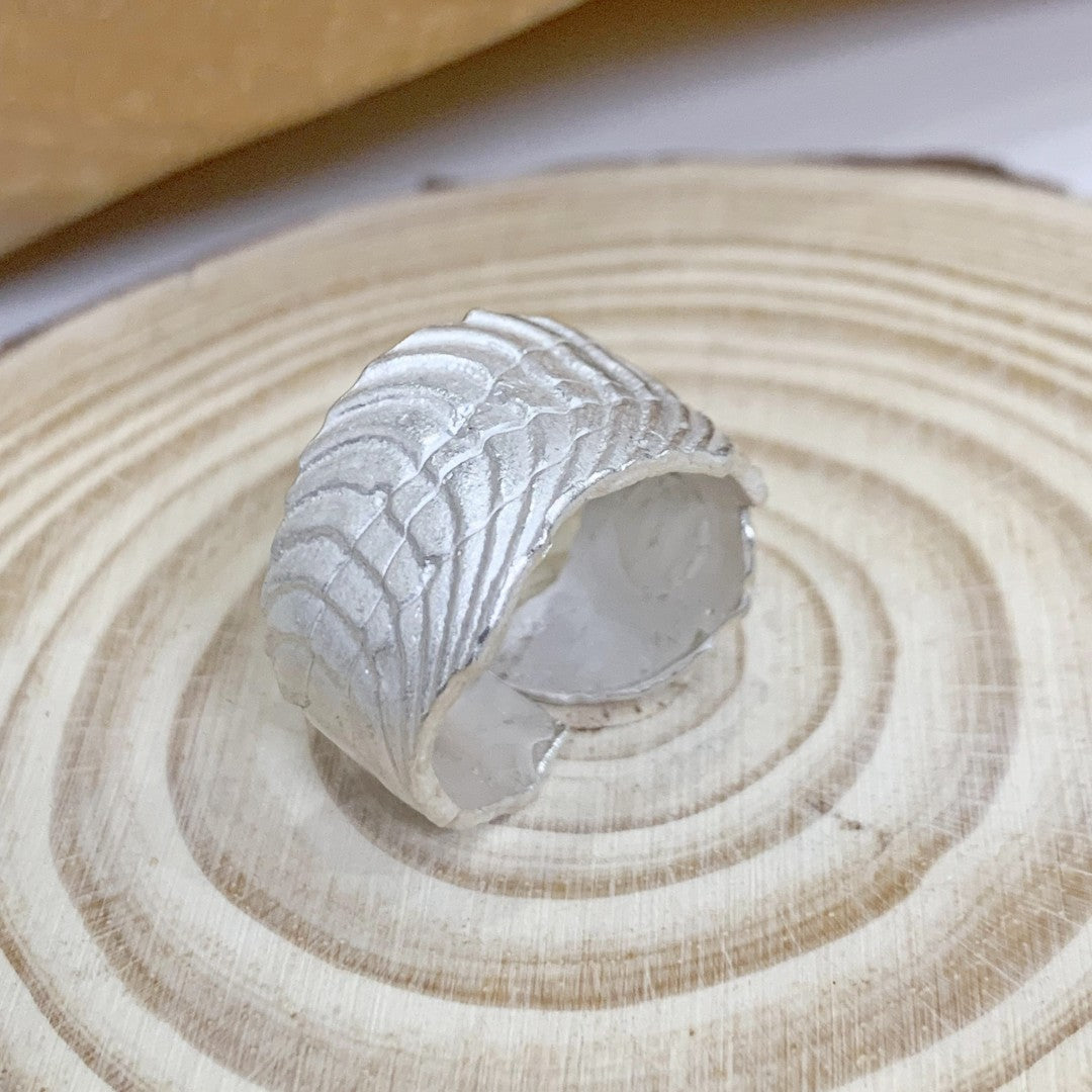 Silver Open End Ring