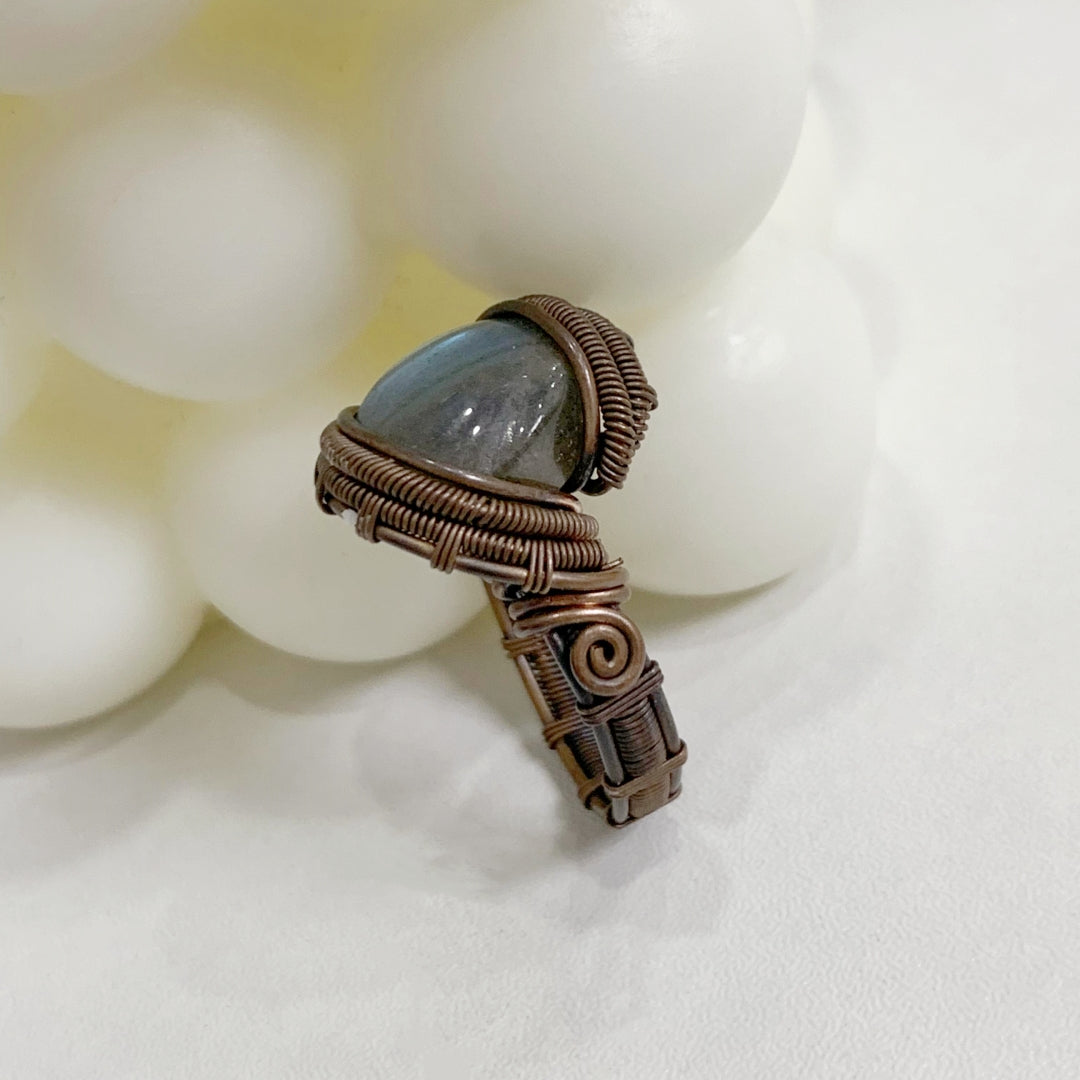 Labradorite Gemstone Ring