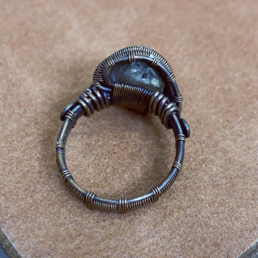 Labradorite Gemstone Ring