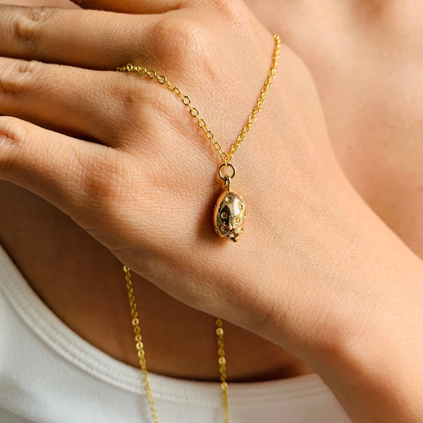 Gold Silver Conch Shell Seashell Necklace|Unisex Necklace for Couples or Best Friends|Mermaid Sea Lover Gift