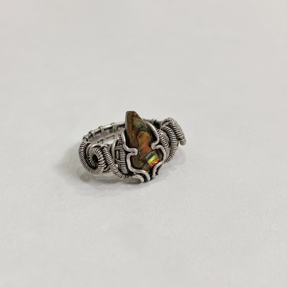 Vintage Colorful Crystal Ring