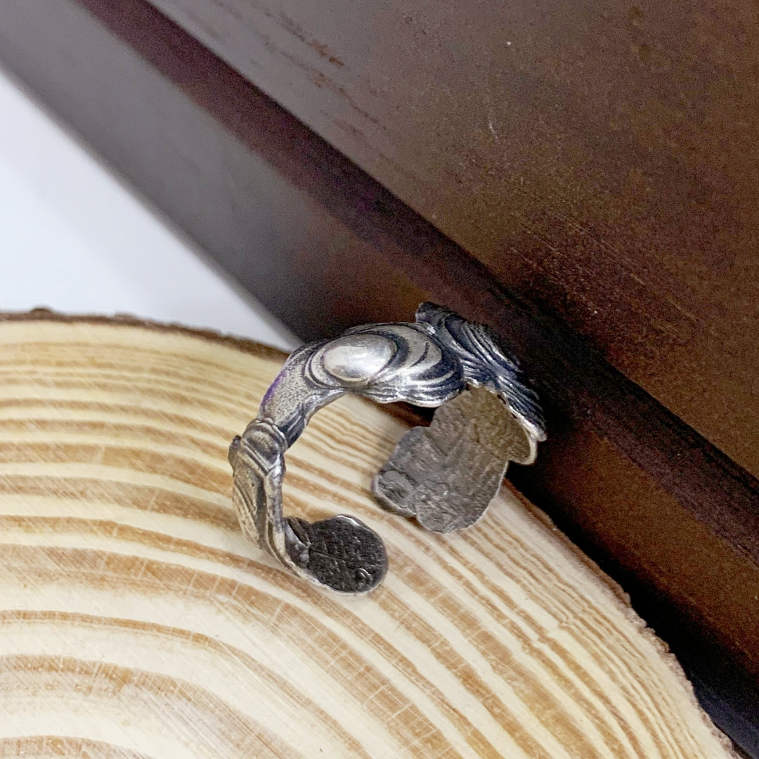 Vintage Handmade Sterling Silver Ring