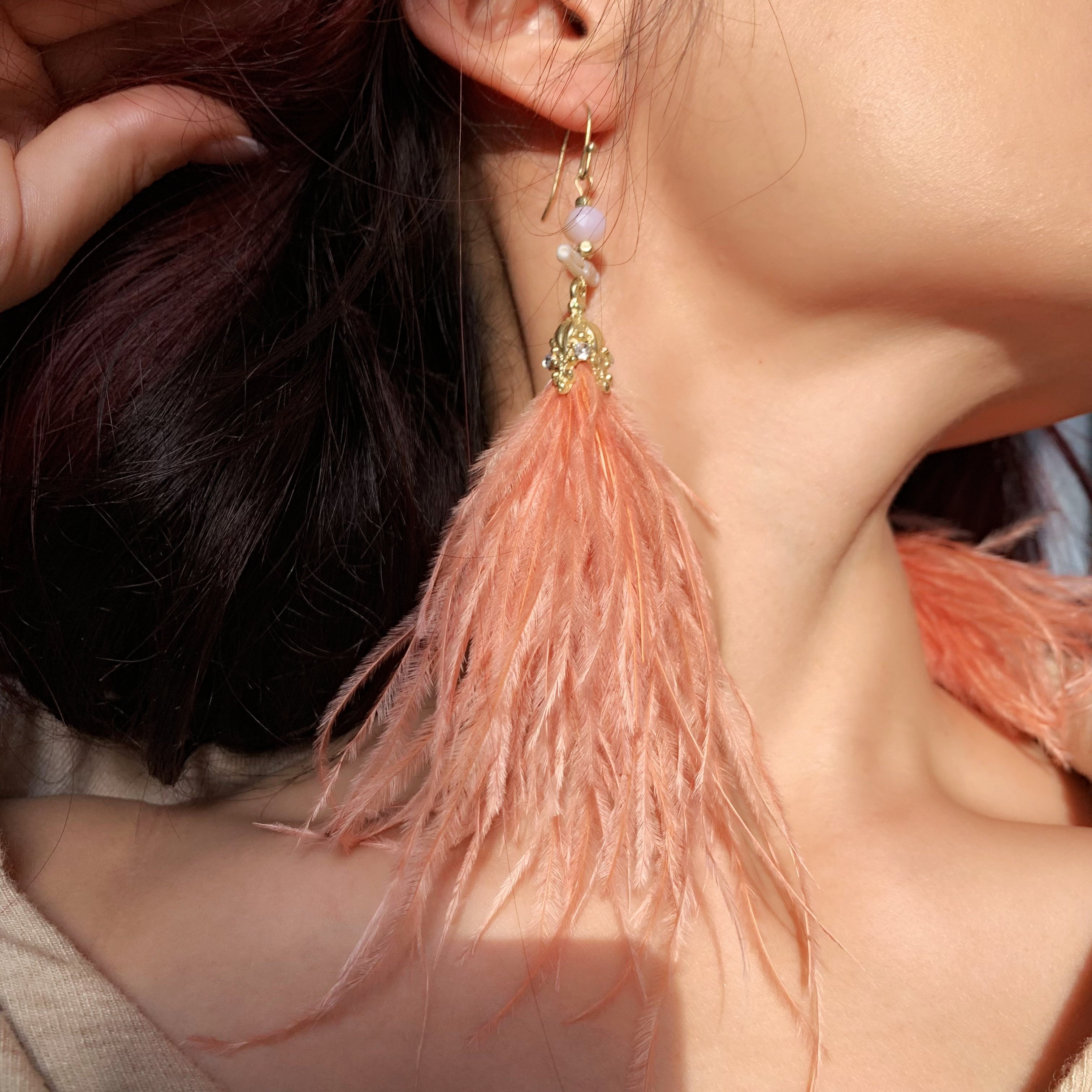 Bohemian Feather Earrings