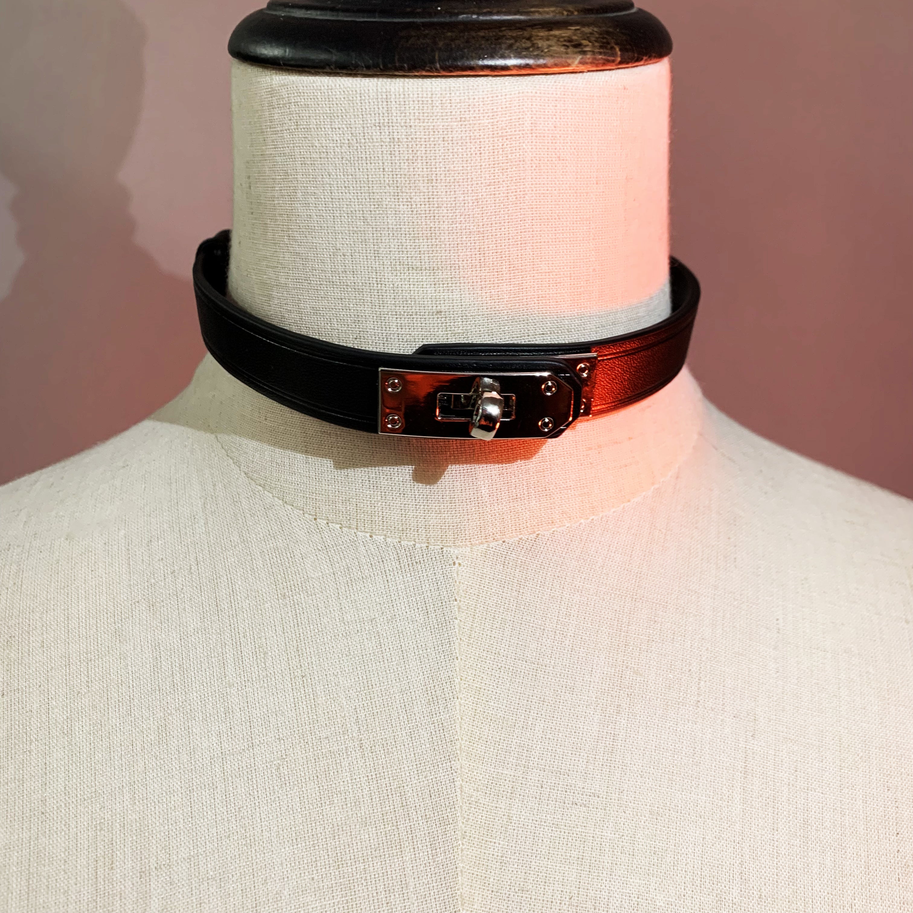 Black Choker & Leash Set