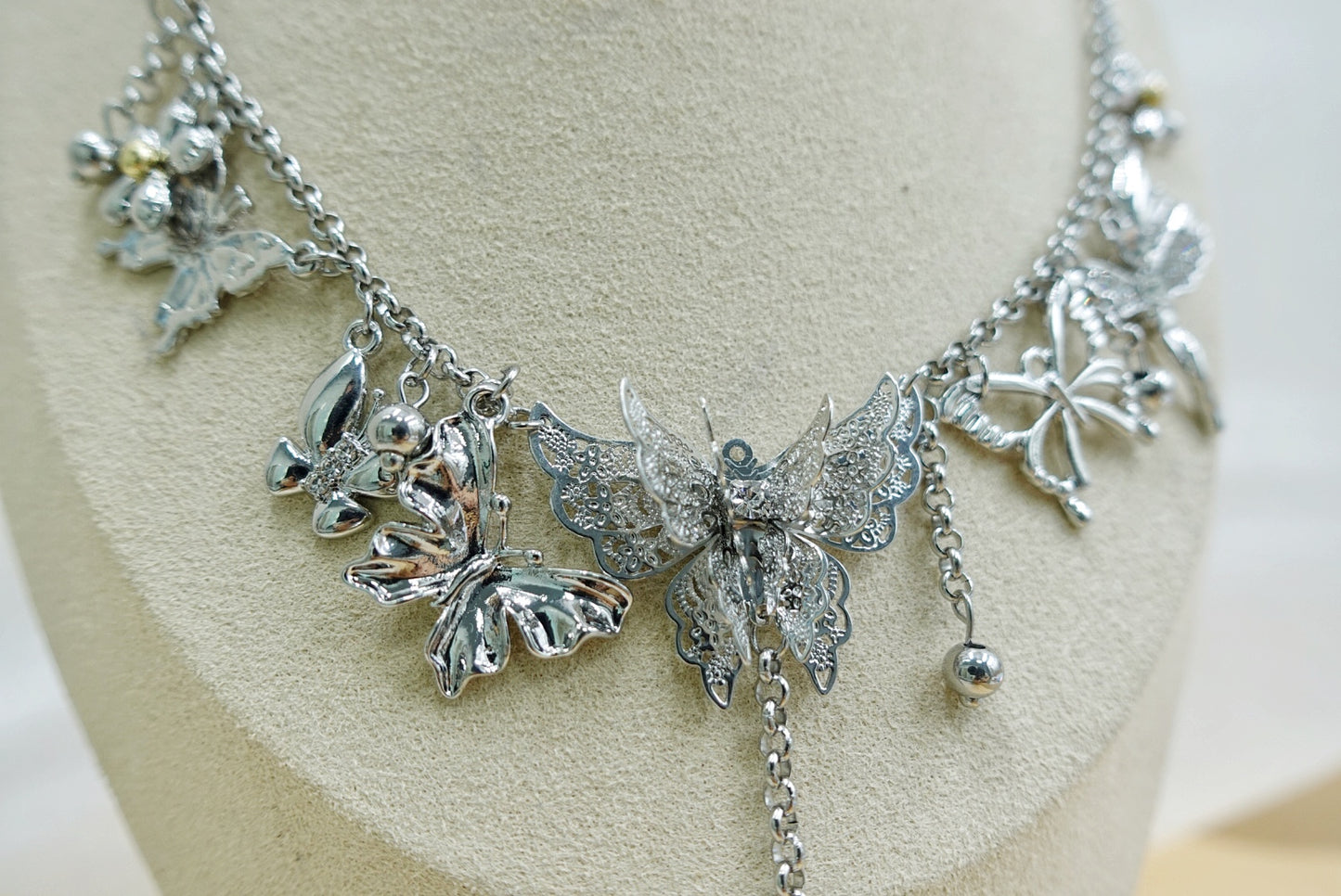 Elves Butterfly Tassel Necklace