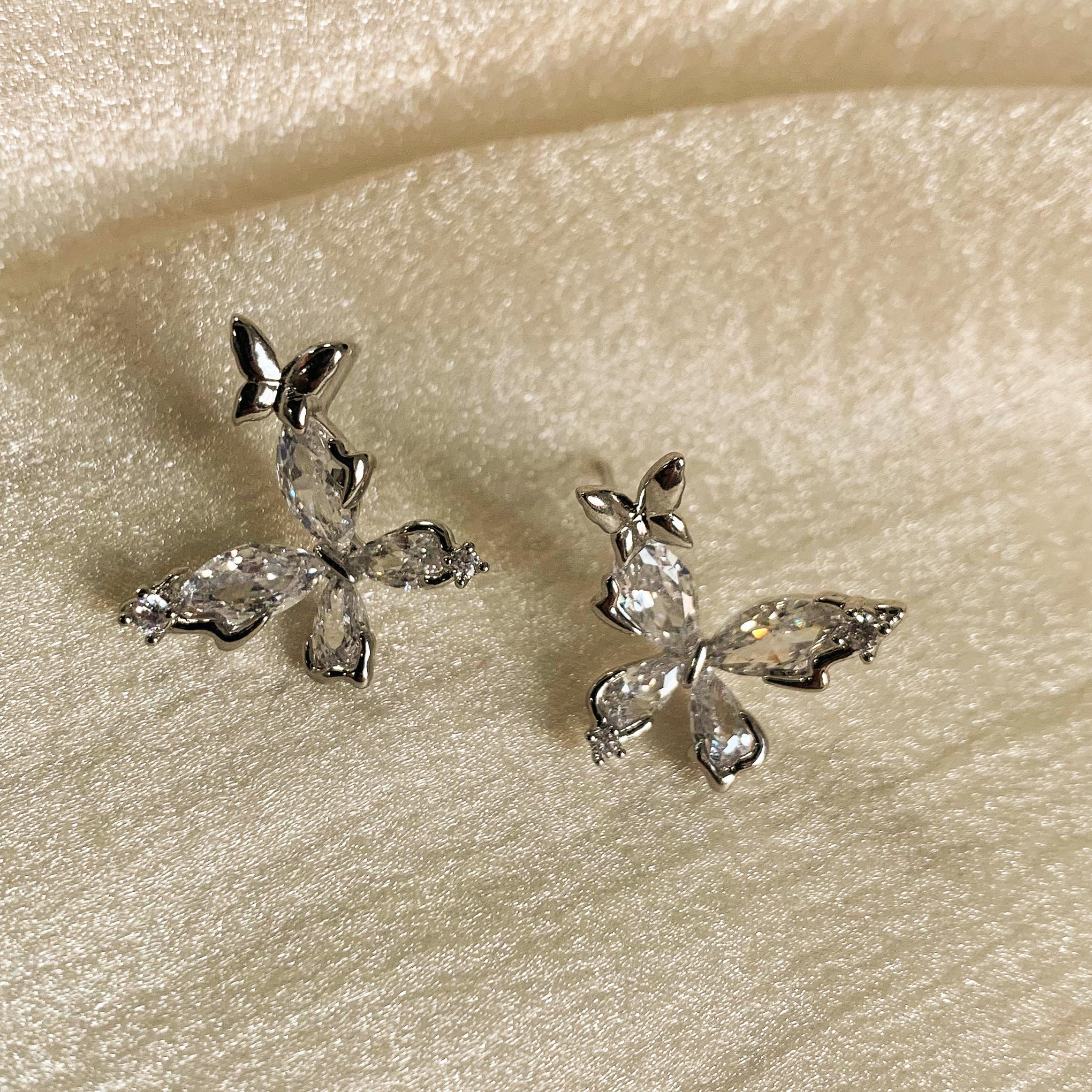 Butterfly Stud Earrings