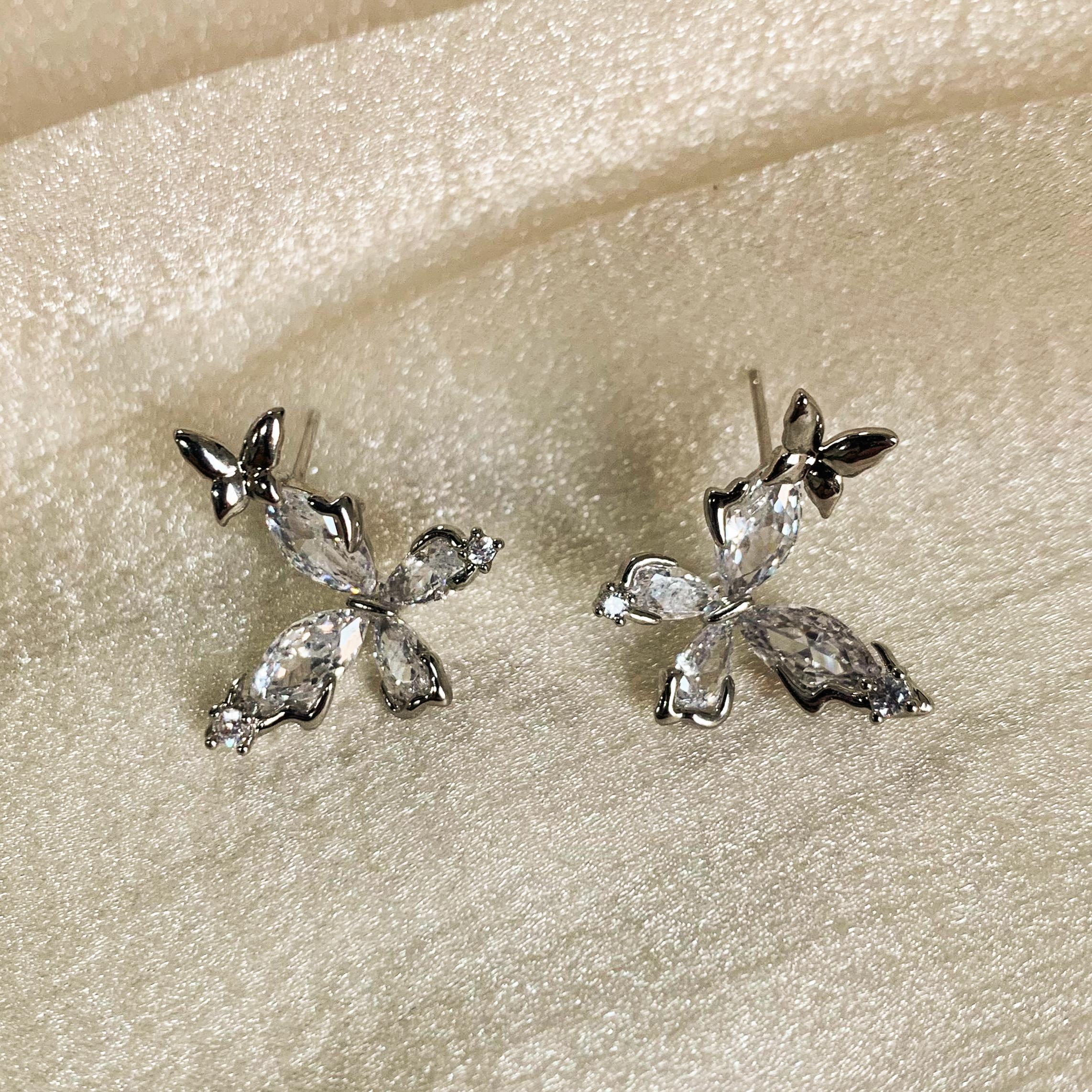 Butterfly Stud Earrings