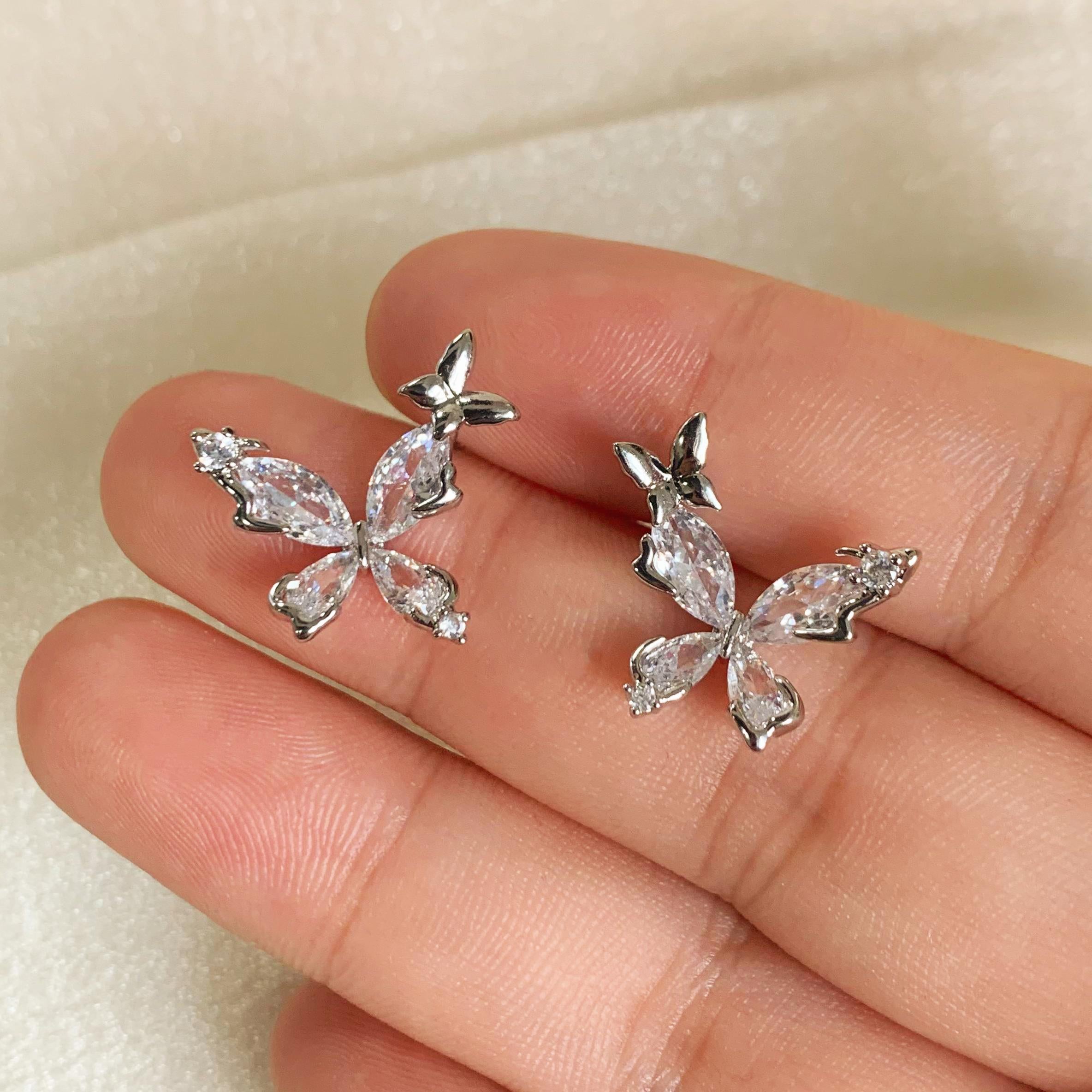 Butterfly Stud Earrings