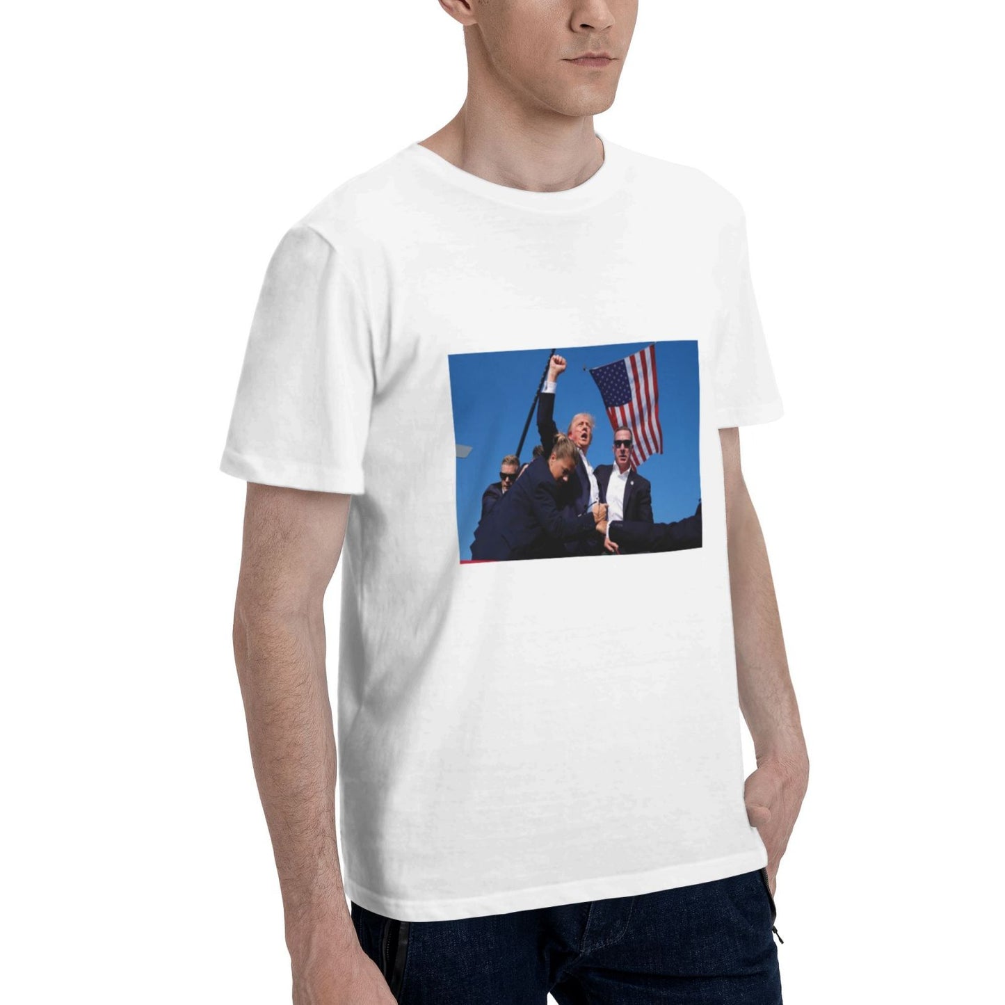 「NEW」Donald Trump 2024 Survived Shot At Election Rally T-Shirt