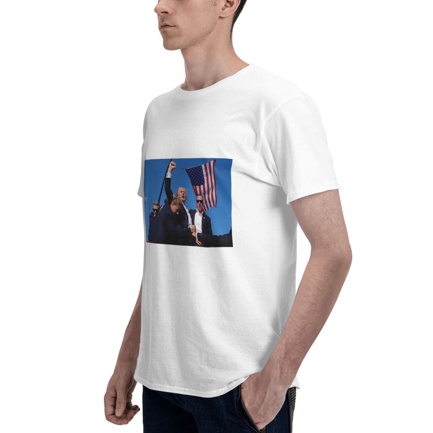 「NEW」Donald Trump 2024 Survived Shot At Election Rally T-Shirt