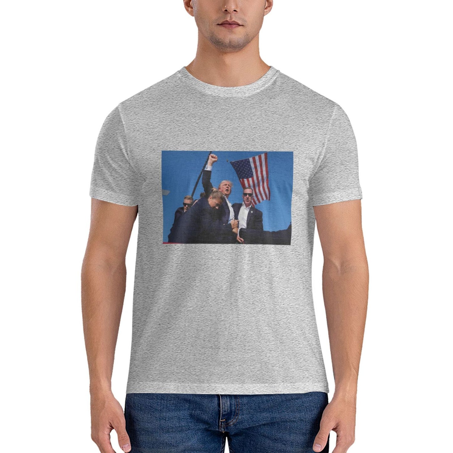 「NEW」Donald Trump 2024 Survived Shot At Election Rally T-Shirt