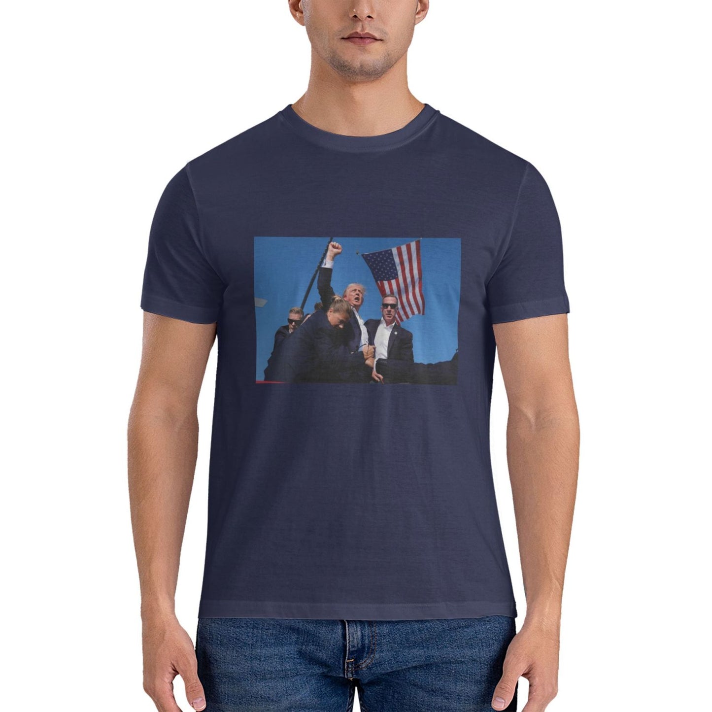 「NEW」Donald Trump 2024 Survived Shot At Election Rally T-Shirt