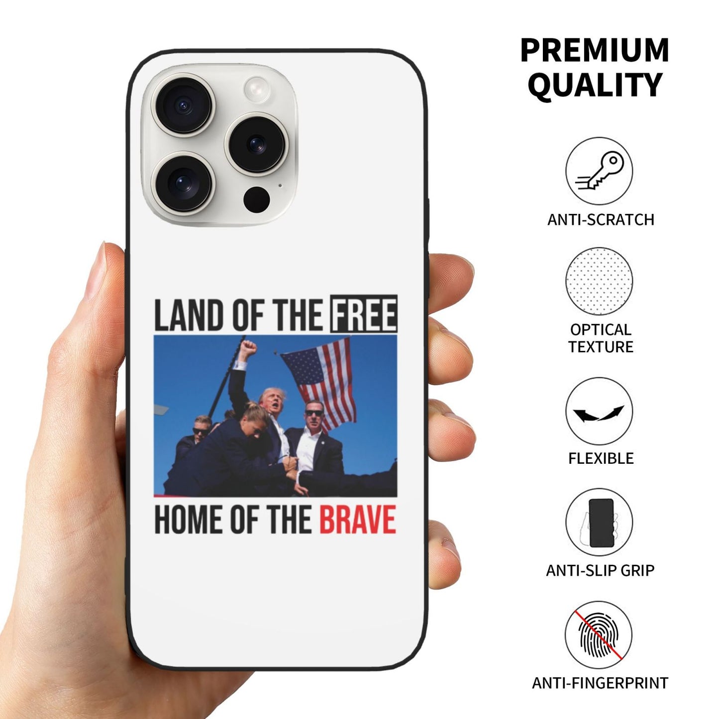 Trump Phone Case for iPhone 15 Plus Pro Max