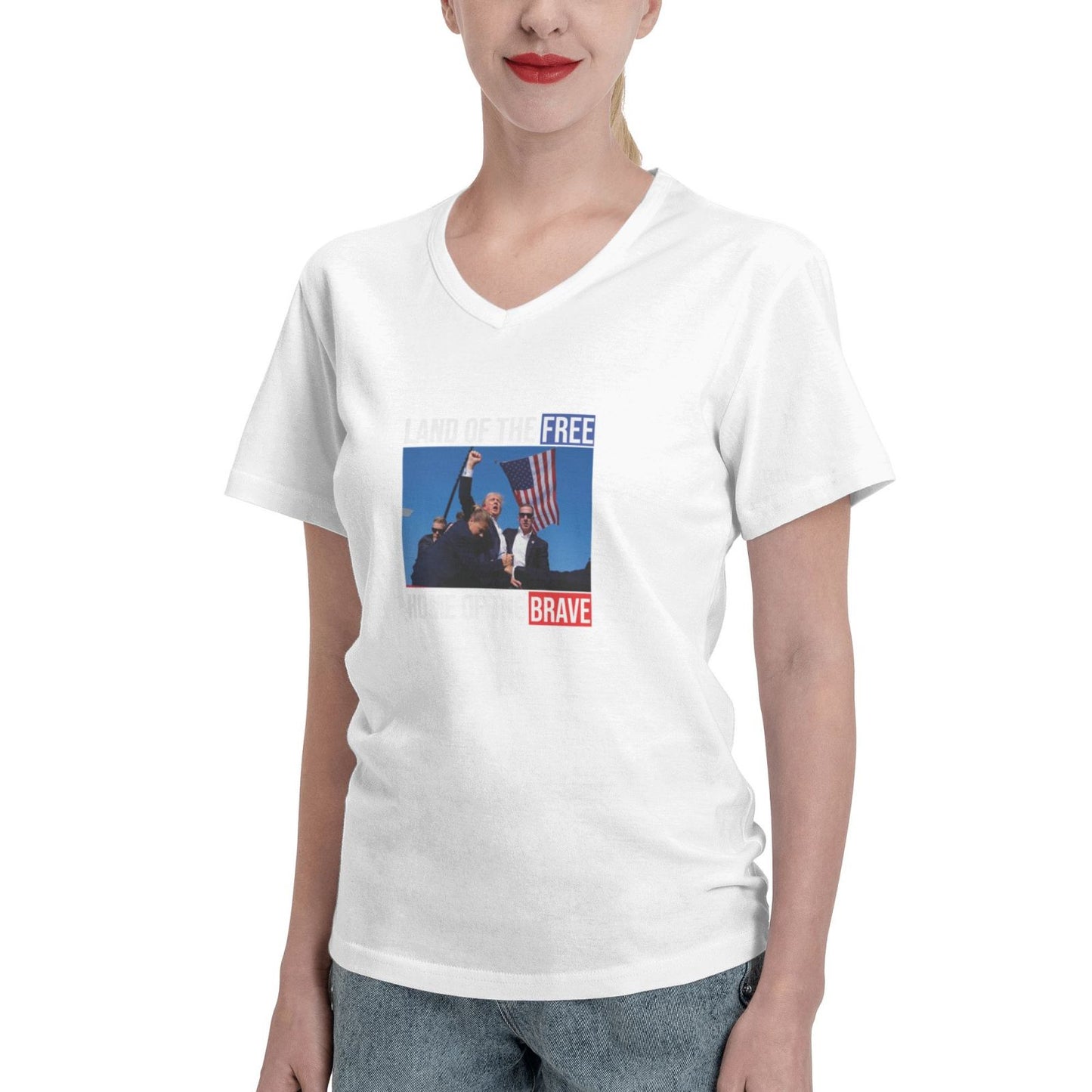 Donald Trump Girl 2024 Survived Shot At Election Rally T-Shirt for Women