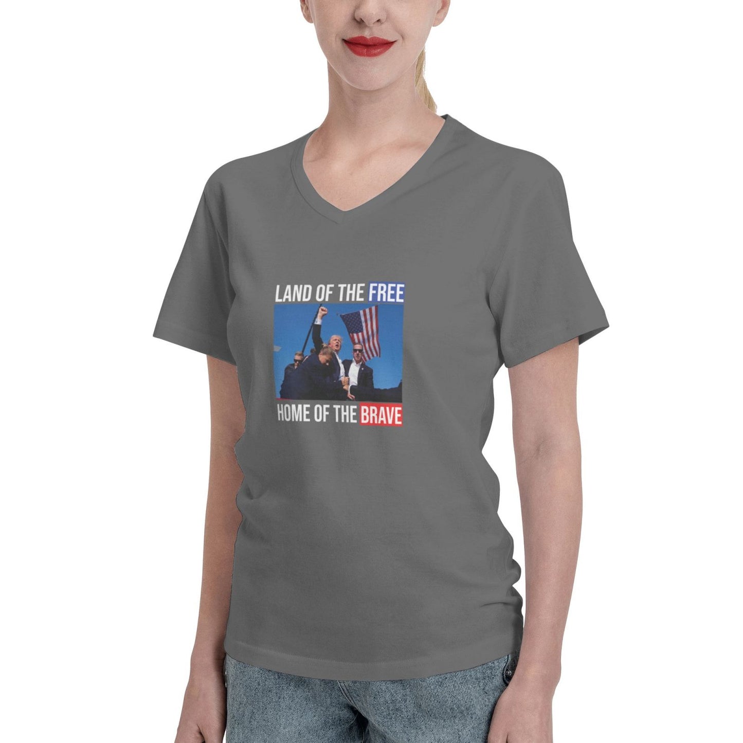 Donald Trump Girl 2024 Survived Shot At Election Rally T-Shirt for Women