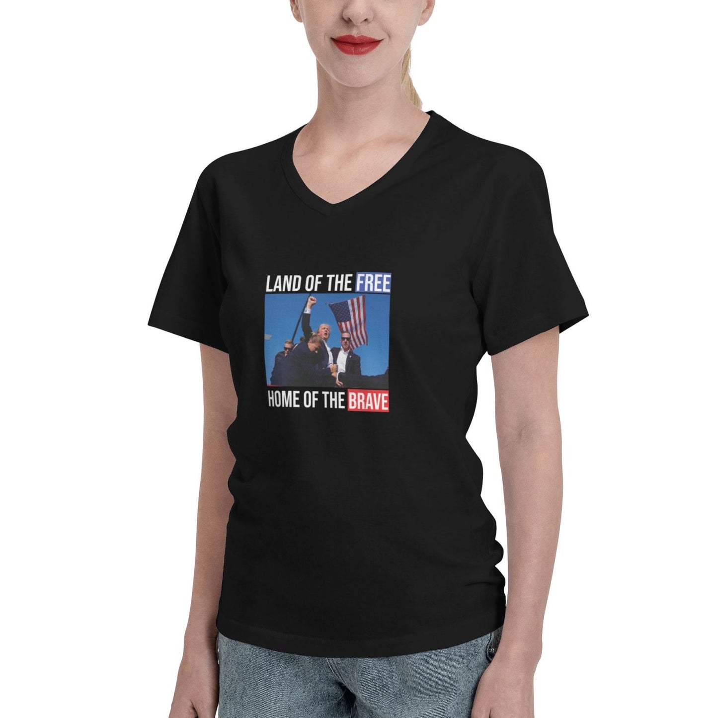 Donald Trump Girl 2024 Survived Shot At Election Rally T-Shirt for Women