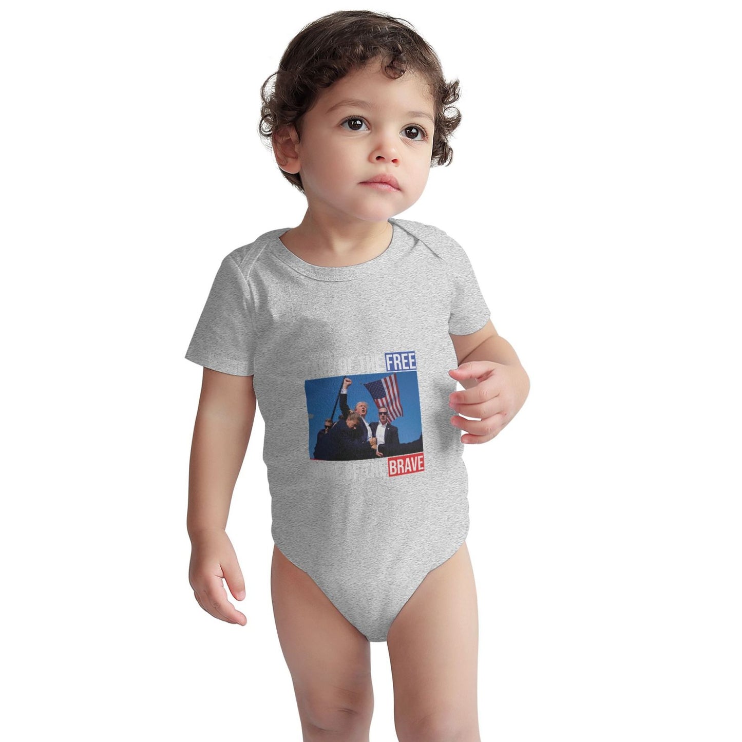 Trump Baby Funny Bodysuit Outfit