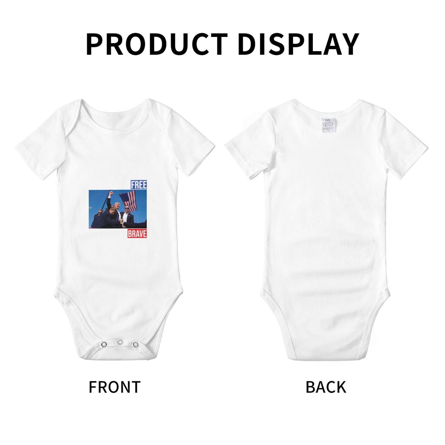 Trump Baby Funny Bodysuit Outfit