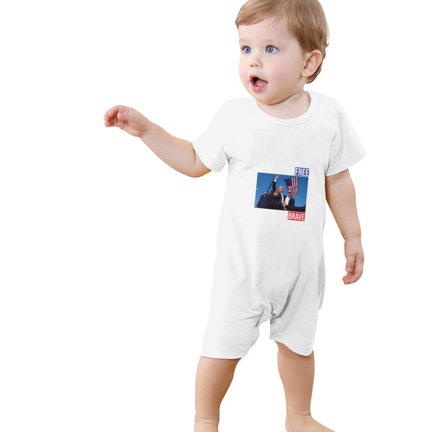 Trump Baby Funny Bodysuit Outfit