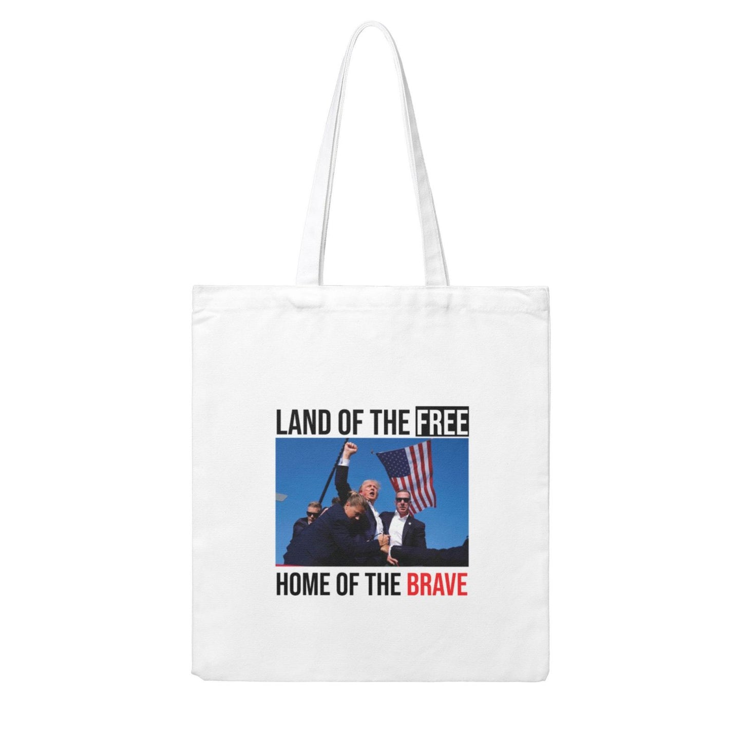 Trump Shot Backpack, canvas, drawstring